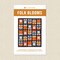 Folk Blooms Quilt (ppp 26) | Pen and Paper Patterns | Sewing Pattern